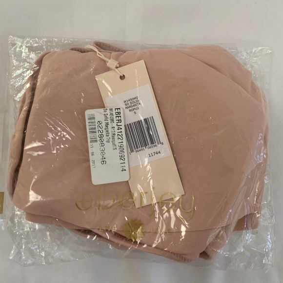 Eberjey So Solid Margarita Bikini Top Bandeau - Picture 4 of 4